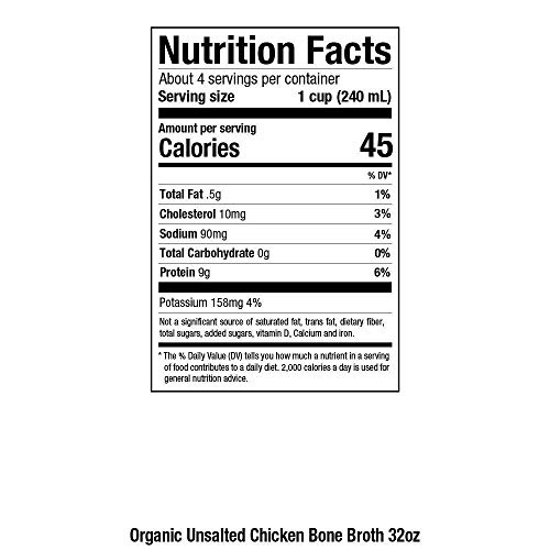 Pacific Foods Organic Chicken Bone Broth, 32 Oz