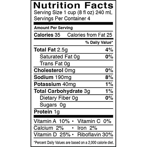 Pacific Foods, Organic Unsweetened Almond-Vanilla Pack Of 2