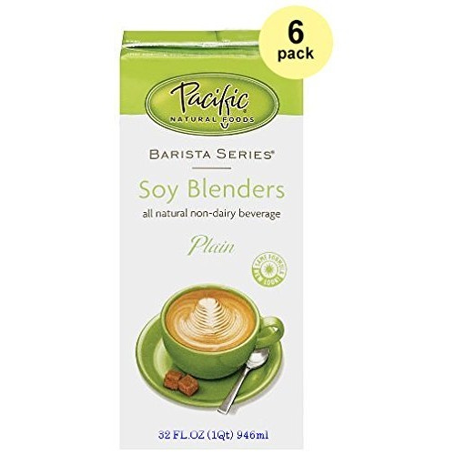 Pacific Natural Foods Barista Series Soy Blenders, Plain, 32-Oun