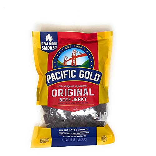 Pacific Gold Original Beef Jerky ~ 1 Pound Bag