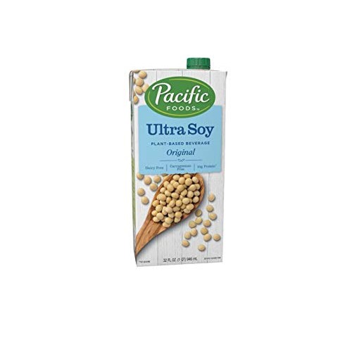 Pacific Foods Ultra Soy Non-Dairy Beverage, Original, 32-Ounce,