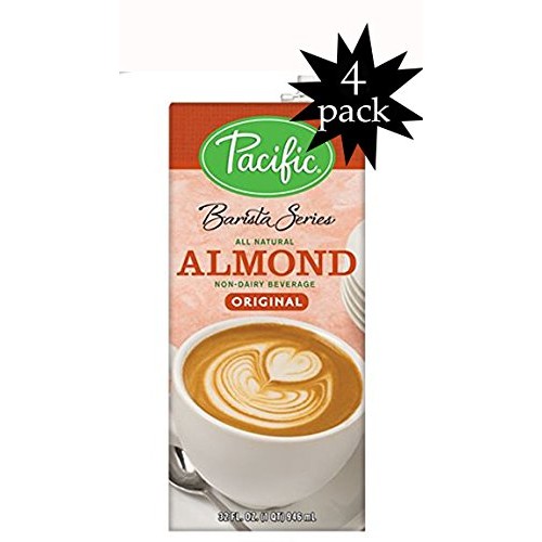 Pacific Natural Foods Barista Series Almond Blenders, Plain, 32-