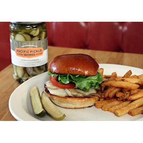 Ay Cukarambas 6-Pack - Semi-Spicy Pickle Spears 24Oz Jar