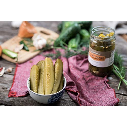 Ay Cukarambas 6-Pack - Semi-Spicy Pickle Spears 24Oz Jar