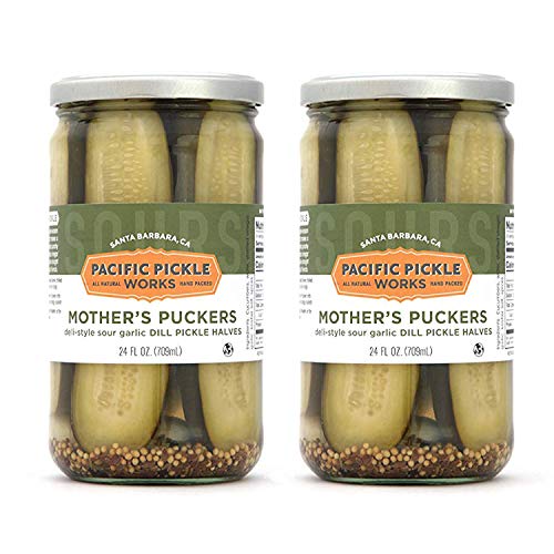 Mothers Puckers 2-Pack - Deli-Style Sour Garlic Dill Pickles