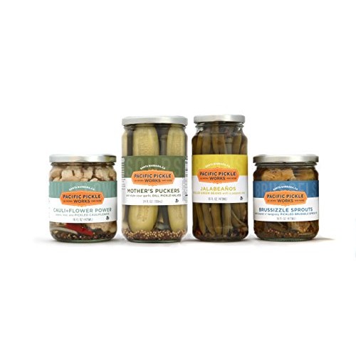 Picnic Pickles Gift Pack 4-Pack - Variety Of Snackable Pickles
