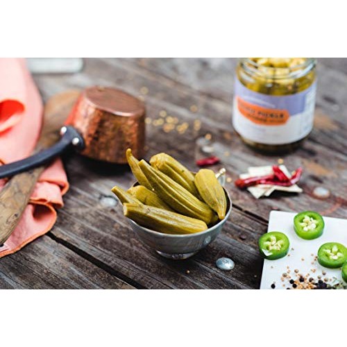 Stokra 6-Pack - Pickled Okra 16Oz
