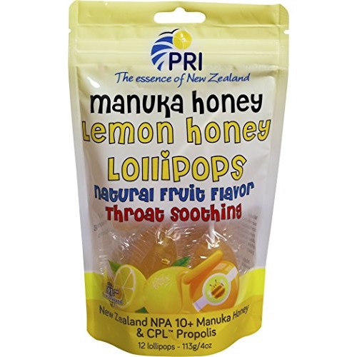 Pacific Resources Childrens Lemon And Manuka Honey Lollipops, 1