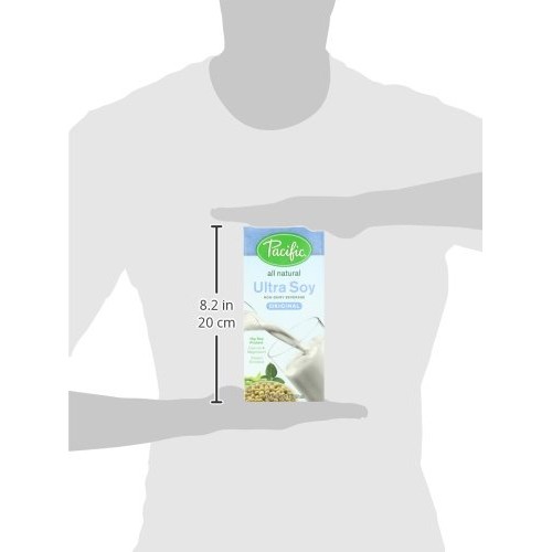 Pacific Ultra Soy Plain Drink, 32-Ounces Pack Of6
