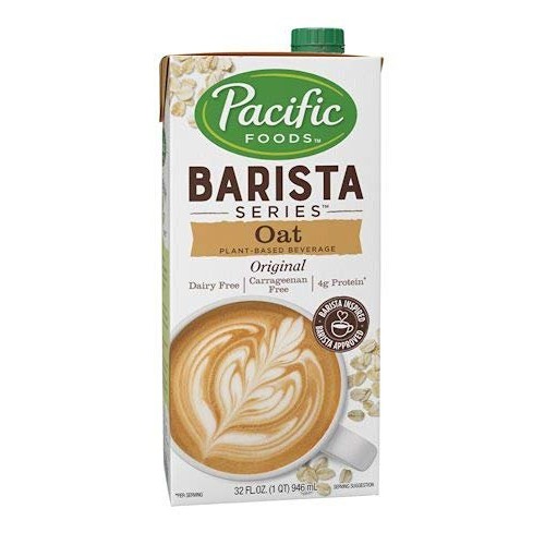 Pacific Natural Foods Oat Milk Barista Series-Non-Dairy Gluten F