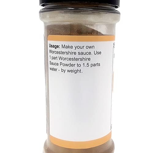Worcestershire Sauce Powder 4Oz Gluten Free For Steaks Dips Bbq