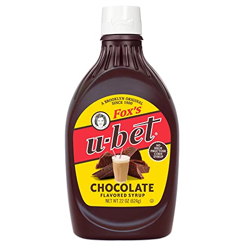 Fox’s U-bet Chocolate Flavored Syrup — A Brooklyn Original, 20OZ...