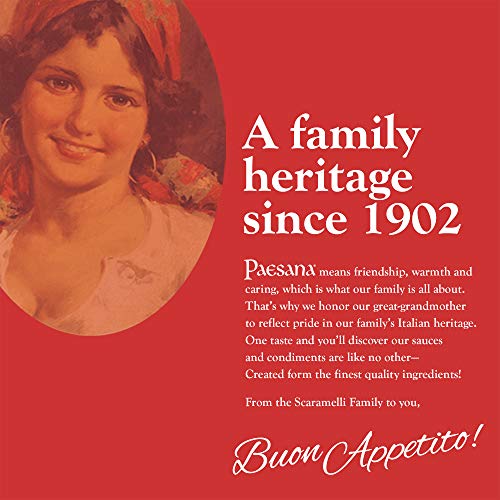 Paesana Traditional Roasted Garlic Pasta Sauce — Gluten Free, Ve