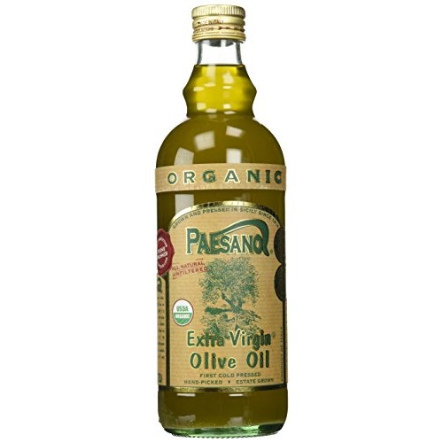 Paesanol Usda Organic Unfiltered Extra Virgin Olive Oil 33.8 Fl
