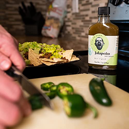 Pain Is Good - Jalapeno Pepper Hot Sauce - 7Oz Bottle - Made In
