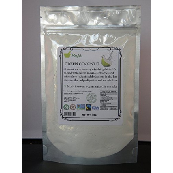 Coconut water powder 16oz 1lb Electrolytes Hydration digestion m...