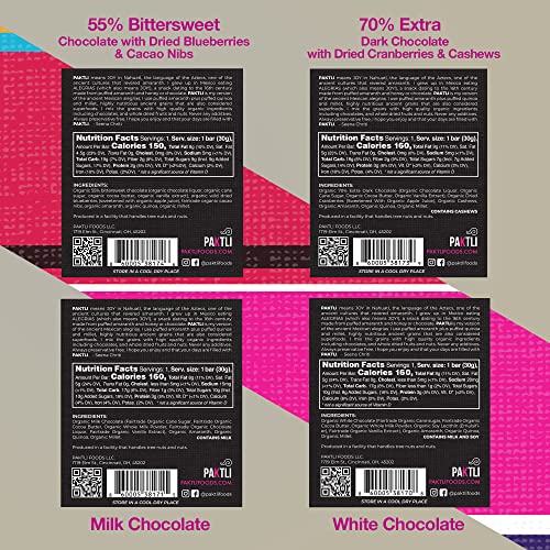 Paktli Foods Organic Chocolate Puffed Ancient Grains Variety Pac...