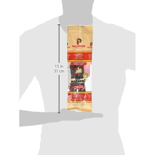 Chorizo Autentico Mild By Palacios. Imported From Spain. 7.9 Ounce