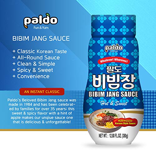 Paldo Fun &Amp; Yum Bibim Jang Sauce For Noodles Ramen Bibimbap Rice