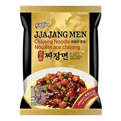 Paldo Fun &Amp; Yum Ilpoom Jjajangmen Noodles, Pack Of 4, Traditiona