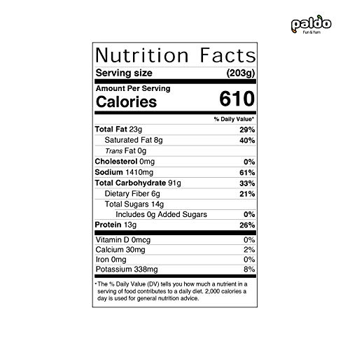 Paldo Fun &Amp; Yum Jjajangmen Instant Noodles, Pack Of 4, Brothless