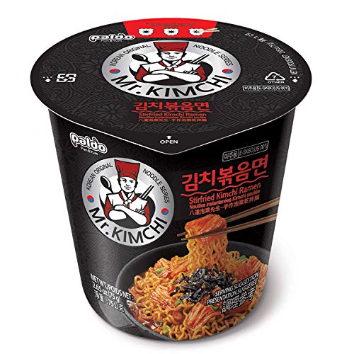 Paldo Fun & Yum Mr. Kimchi Ramen Stir Fried Instant Cup Noodles,... Paldo Fun & Yum Mr. Kimchi Ramen Stir Fried Instant Cup Noodles,...