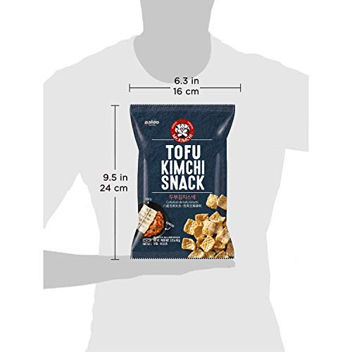 Paldo Fun &Amp; Yum Tofu Kimchi Snack Crackers Chips By Mr. Kimchi,