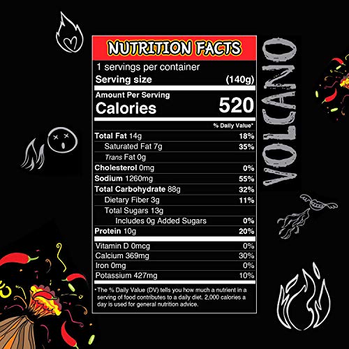 Paldo Fun &Amp; Yum Volcano Spicy Chicken Noodle, 4.93 Ounce Pack O