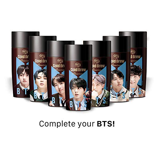 Paldo Bts Bangtan Boys Kpop Cold Brew Americano Coffee Bottled D