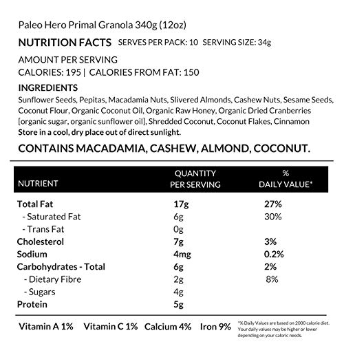Paleo Hero Primal Granola 6-Pack