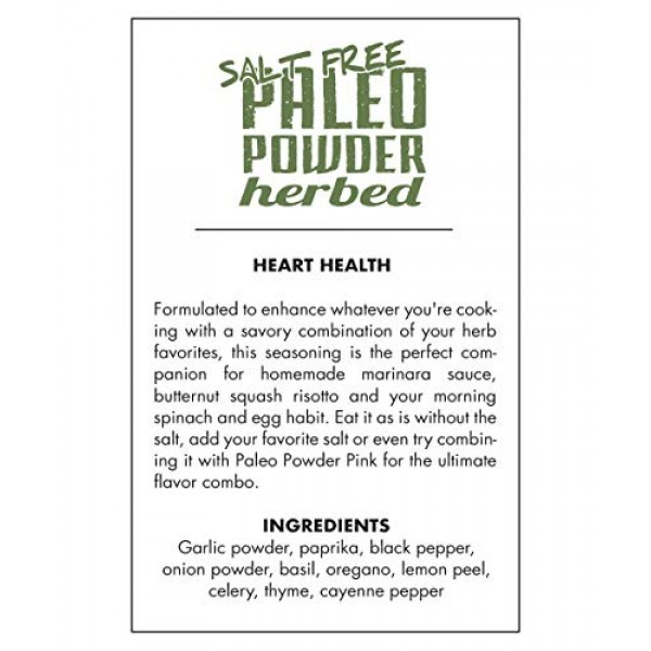 Paleo Powder All Purpose Organic Seasoning With Herbs | Organic