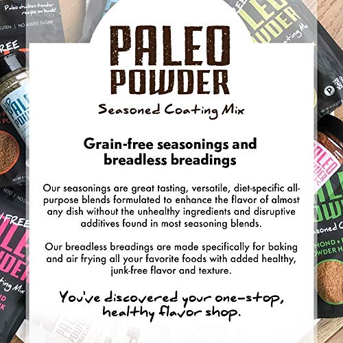 Paleo Powder Almond, Flax, Paleo Herbed Salt Free Breading Mix