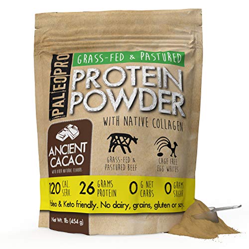 PaleoPro Protein Powder Ancient Cacao 1lb. Grass-Fed, Pastured...
