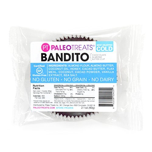 Paleo Treats Bandito: Paleo Cookie, Gluten-Free, Grain-Free, Dai