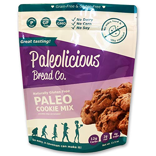 Paleolicious Paleo Cookie Mix, Low Carb, Reduced Sugar, Vegan Op