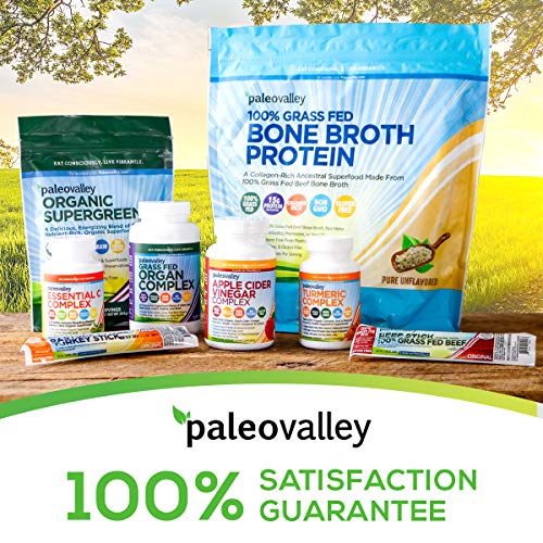 Paleovalley: 100% Grass Fed Beef Sticks 10 Count - Original Fl