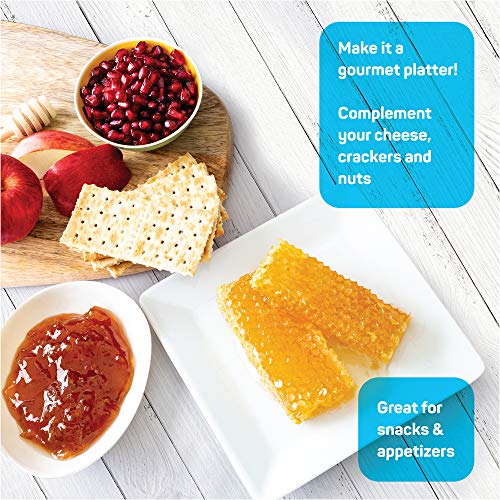 Palermo Honeycomb 100% Edible, All-Natural, Gourmet Raw Honeycom