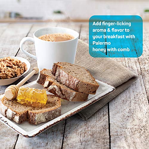 Palermo Honeycomb 100% Edible, All-Natural, Gourmet Raw Honeycom