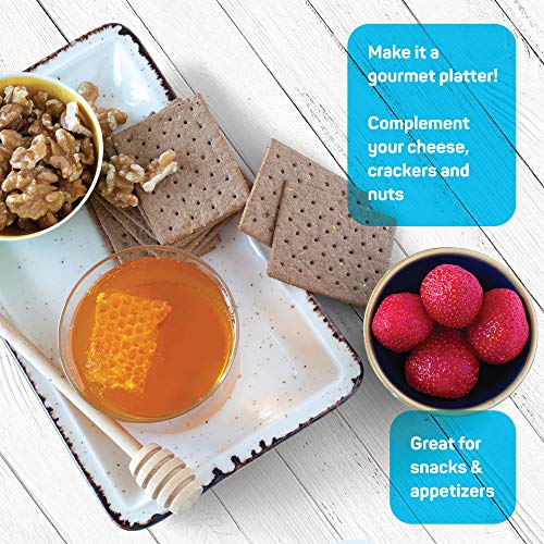 Palermo Premium Honey With Comb, 100% Edible, All Natural, Raw,