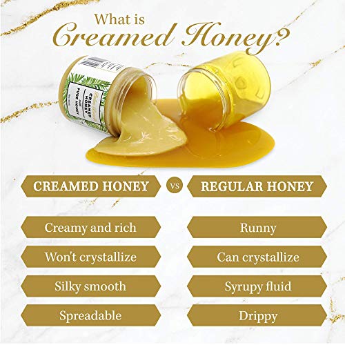 Palm Beach Creamed Honey With Cinnamon, Naturally Flavored Honey