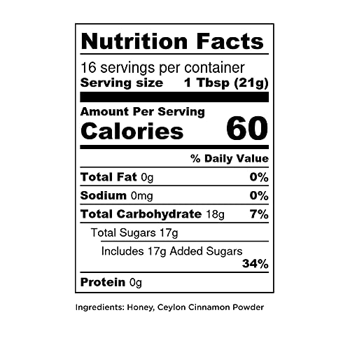 Palm Beach Creamed Honey With Cinnamon, Naturally Flavored Honey