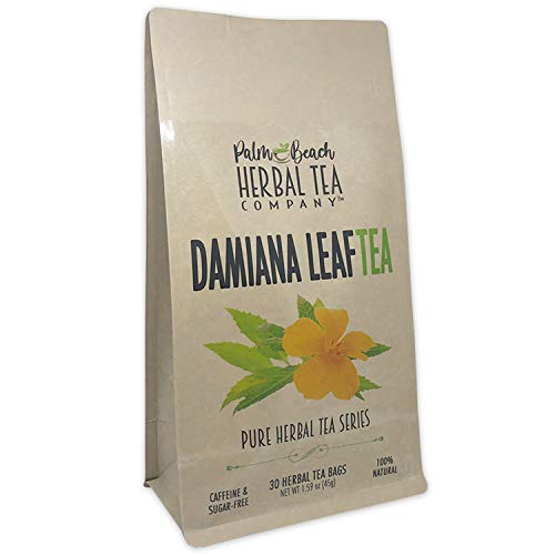 Damiana Leaf Tea - Pure Herbal Tea Series By Palm Beach Herbal T