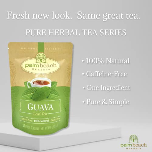Guava Leaf Tea - Pure Herbal Tea Series by Palm Beach Herbals 3...