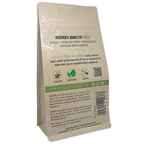 Mango Leaf Tea - Pure Herbal Tea Series By Palm Beach Herbal Tea