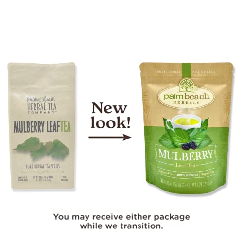 Mulberry Leaf Tea - Pure Herbal Tea Series by Palm Beach Herbals...