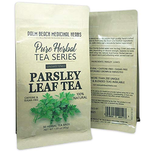 Parsley Leaf Tea - Pure Herbal Tea Series By Palm Beach Herbal T