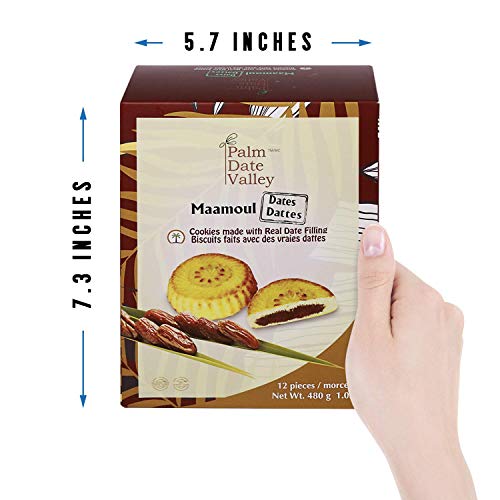 Palm Date Valley Maamoul Shortbread Cookies Made With Real Date