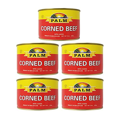 Palm Corned Beef with Juices 15oz Pack of 5