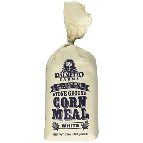PALMETTO FARMS Stone Ground White Corn Meal, 32 OZ