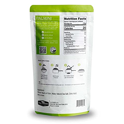 Palmini Low Carb Linguine | 4G Of Carbs | As Seen On Shark Tank